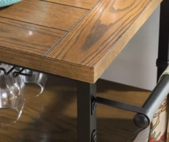 Patrick 2-Tier Wood & Metal Wine Cart -Storage supplies store 810543090 A0 7