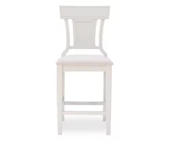 Rider Whitewash Upholstered Wood Counter Stool -Storage supplies store 810543091 3