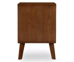 Shay Walnut 2-Drawer Wood Nightstand 8 Shay Walnut 2-Drawer Wood Nightstand -Storage supplies store 810543116 4