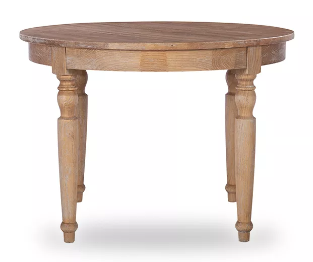Paden Light Natural Brown Round Wooden Dining Table 5 Paden Light Natural Brown Round Wooden Dining Table - Image 3