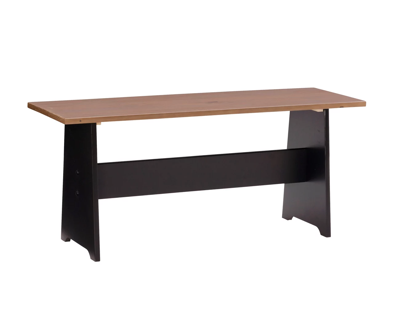 Atrium Black & Pecan 3-Piece Wooden Breakfast Nook Set 8 Atrium Black & Pecan 3-Piece Wooden Breakfast Nook Set - Image 6