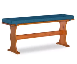 Morgan Vintage Blue 4-Piece Polyester Nook Cushion Set -Storage supplies store 810543123 5