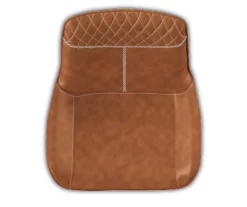 Trace Brown 2-Piece Faux Leathered Upholstered Dining Chair Set 11 Trace Brown 2-Piece Faux Leathered Upholstered Dining Chair Set -Storage supplies store 810543134 4