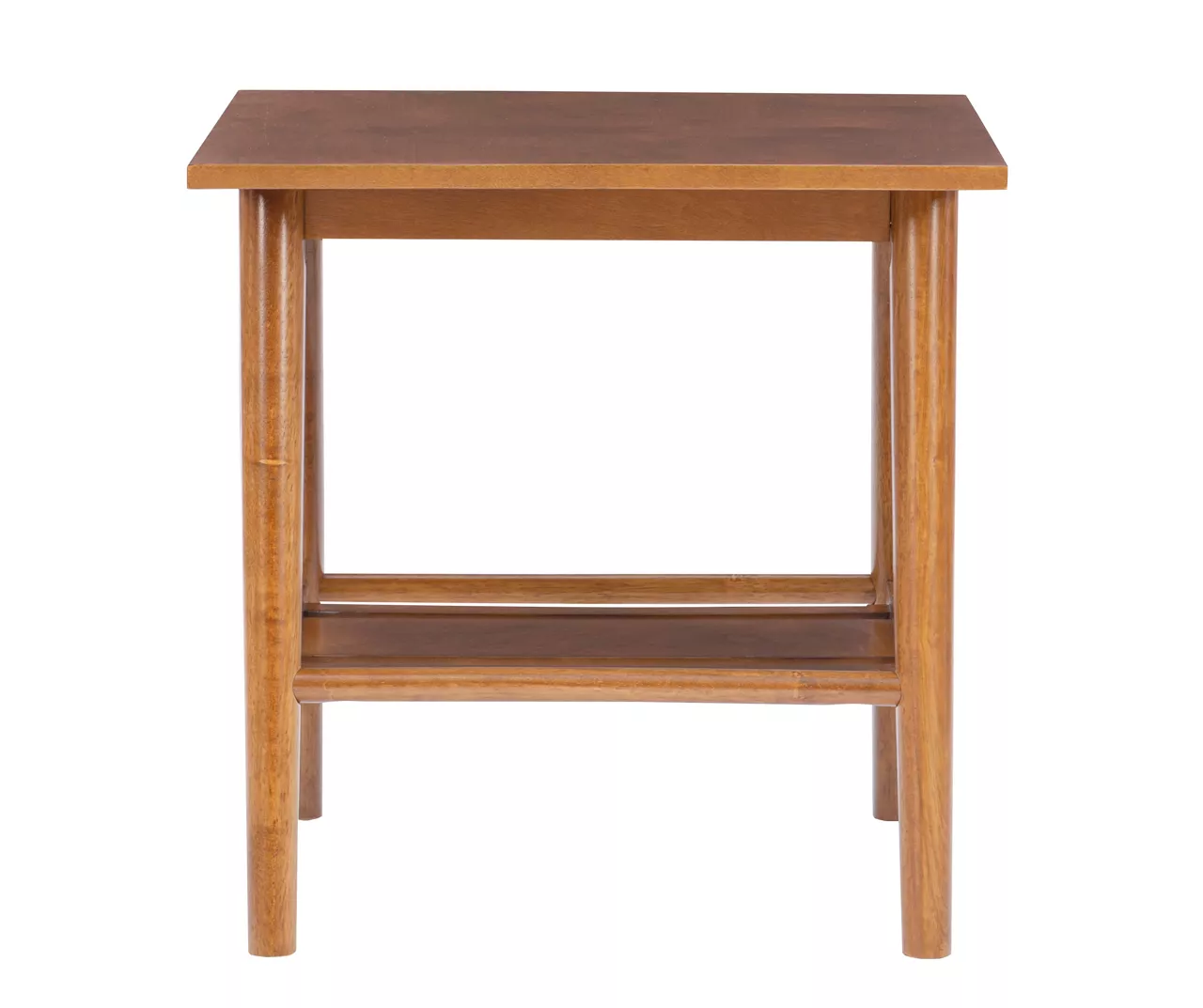 Presley Brown 2-Tier Slatted Wood End Table 10 Presley Brown 2-Tier Slatted Wood End Table - Image 8