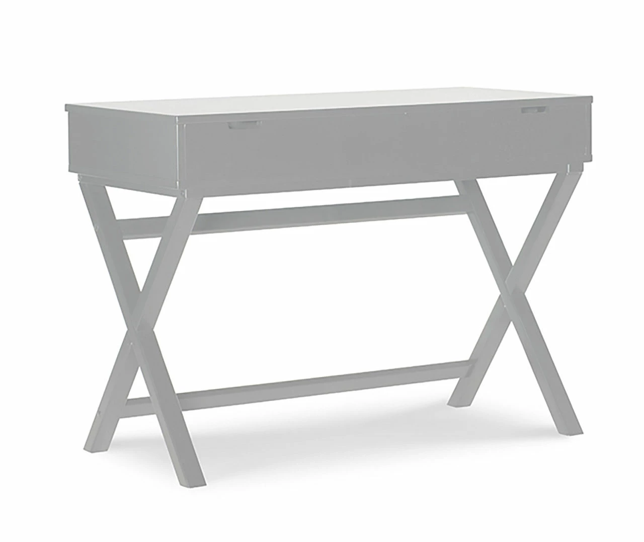 Kari White Lift-Top Campaign Desk 3 Kari White Lift-Top Campaign Desk