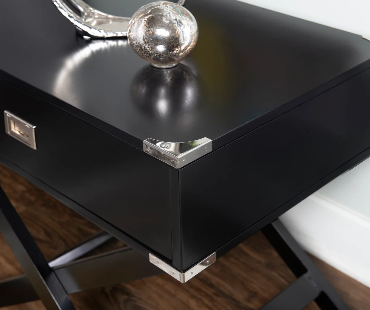 Cami Single Drawer X Base Accent Table 7 Cami Single Drawer X Base Accent Table - Image 5