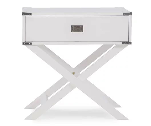 Cami Single Drawer X Base Accent Table 16 Cami Single Drawer X Base Accent Table - Image 14