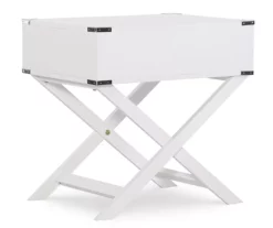 Cami Single Drawer X Base Accent Table 32 Cami Single Drawer X Base Accent Table -Storage supplies store 810543185 4