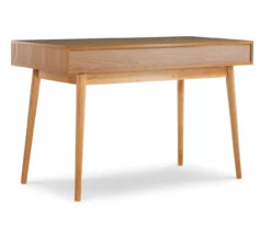 Nate Ash & White 2-Drawer Writing Desk 21 Nate Ash & White 2-Drawer Writing Desk -Storage supplies store 810543187 A2 3