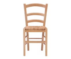 Bordeaux Natural Handwoven Ladder Back Side Chairs, 2-Pack -Storage supplies store 810543191 A0 3