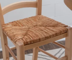 Bordeaux Natural Handwoven Ladder Back Side Chairs, 2-Pack -Storage supplies store 810543191 A0 8