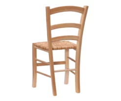 Bordeaux Natural Handwoven Ladder Back Side Chairs, 2-Pack -Storage supplies store 810543191 A2 5