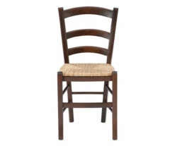 Bordeaux Walnut Handwoven Ladder Back Side Chairs, 2-Pack -Storage supplies store 810543200 A0 3