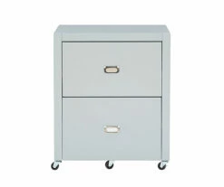 Kari Gray 2-Drawer Rolling Filing Cabinet 9 Kari Gray 2-Drawer Rolling Filing Cabinet -Storage supplies store 810543238 3