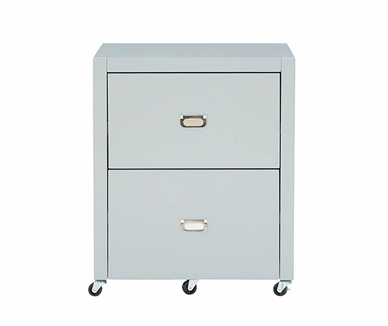 Kari Gray 2-Drawer Rolling Filing Cabinet 5 Kari Gray 2-Drawer Rolling Filing Cabinet - Image 3