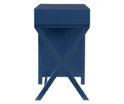 Kari Royal Blue 4-Drawer Office Desk -Storage supplies store 810543245 A1 3