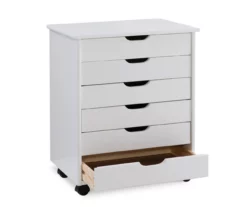 Craft Mate Wide White 6-Drawer Rolling Storage Cart 30 Craft Mate Wide White 6-Drawer Rolling Storage Cart -Storage supplies store 810543295 A0 5