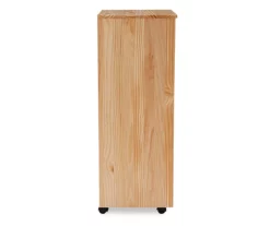 Craft Mate Natural Wood 8-Drawer Rolling Storage Cart -Storage supplies store 810543300 5