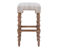 Chilton Brown Striped Backless Bar Stool 15 Chilton Brown Striped Backless Bar Stool -Storage supplies store 810543327 A1 3