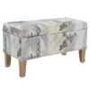 Lisa Palm Tree Storage Ottoman -Storage supplies store 810543332 1