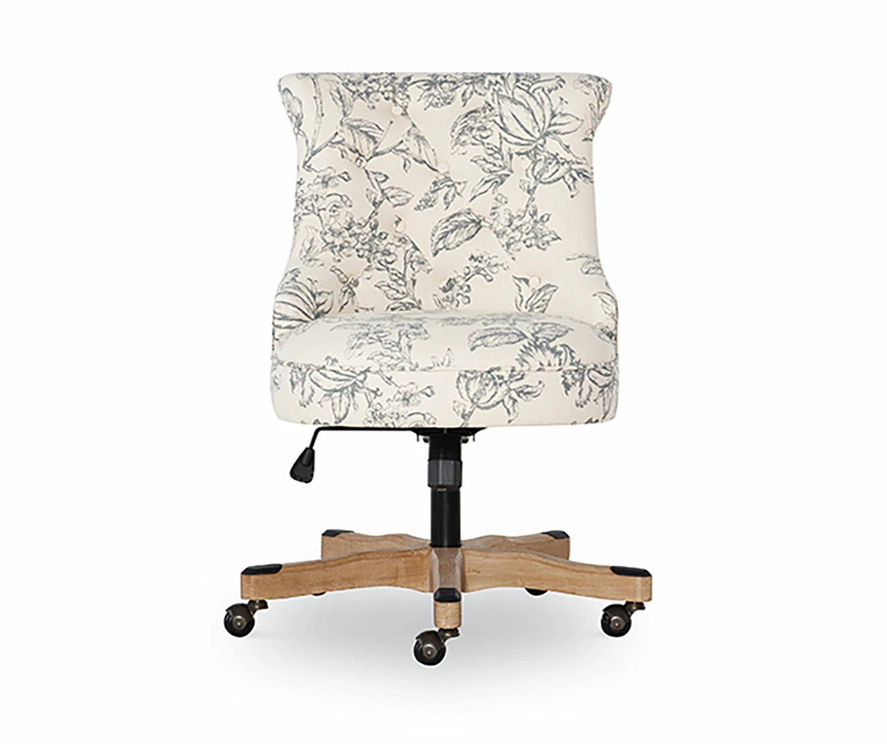 Tift Floral Fabric Swivel Office Chair 5 Tift Floral Fabric Swivel Office Chair - Image 3