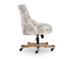 Tift Floral Fabric Swivel Office Chair 10 Tift Floral Fabric Swivel Office Chair -Storage supplies store 810543335 4