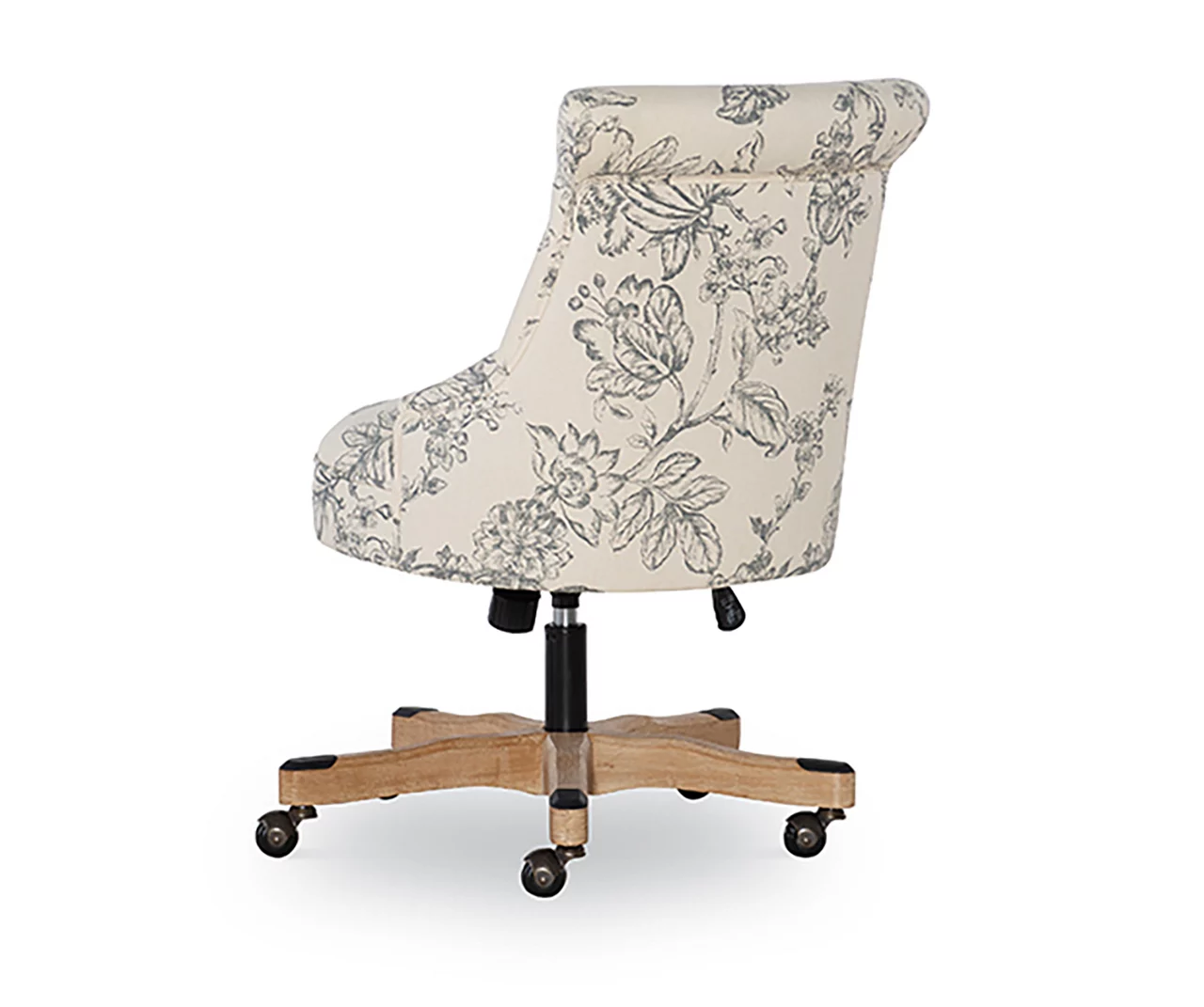 Tift Floral Fabric Swivel Office Chair 7 Tift Floral Fabric Swivel Office Chair - Image 5