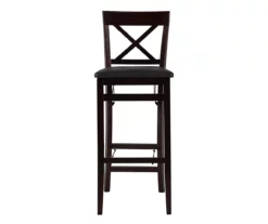 43" Tyler X-Back Folding Bar Stool -Storage supplies store 810543350 3