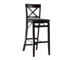 43" Tyler X-Back Folding Bar Stool -Storage supplies store 810543350 4