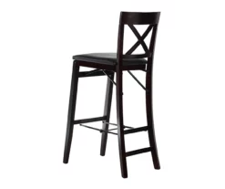 43" Tyler X-Back Folding Bar Stool -Storage supplies store 810543350 5