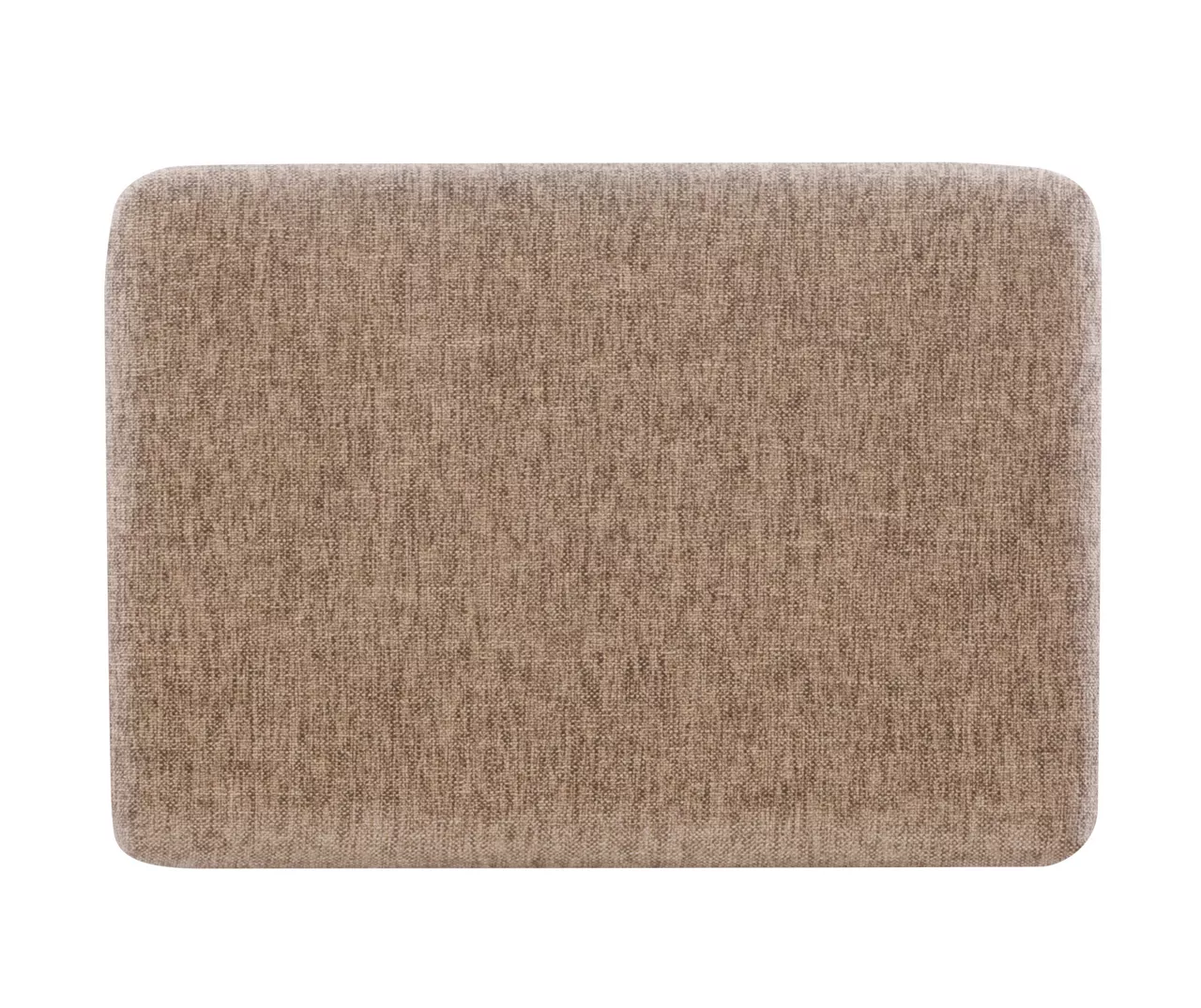 Clark Walnut & Light Brown Upholstered Tweed Backless Counter Stool 9 Clark Walnut & Light Brown Upholstered Tweed Backless Counter Stool - Image 7