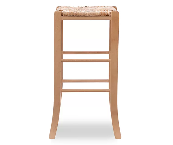 Paris Natural Backless Handwoven Rush Bar Stool, 2-Pack 7 Paris Natural Backless Handwoven Rush Bar Stool, 2-Pack - Image 5