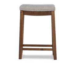 Brooke 26" Backless Nailhead Counter Stool 19 Brooke 26" Backless Nailhead Counter Stool -Storage supplies store 810543417 3