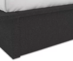 DHP Micah Gray Linen Queen Platform Bed 13 DHP Micah Gray Linen Queen Platform Bed -Storage supplies store 810543448 6