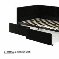 DHP Tallie Urban Twin Daybed With Storage -Storage supplies store 810543712 1