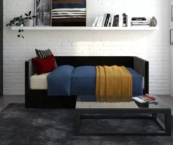 DHP Tallie Urban Twin Daybed With Storage -Storage supplies store 810543712 4