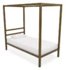 DHP Cara Metal Canopy Bed 1 DHP Cara Metal Canopy Bed -Storage supplies store 810543729 4