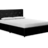 DHP Dana Faux Leather Upholstered Bed With Storage