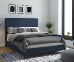 Atwater Living DHP Jazmine Linen Upholstered Queen Bed -Storage supplies store 810543815 6