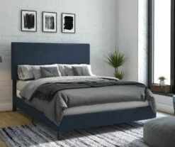 Atwater Living DHP Jazmine Linen Upholstered Queen Bed -Storage supplies store 810543816 6