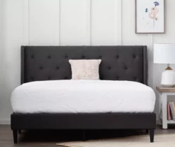 Brookside Isabelle Upholstered Wingback Bed -Storage supplies store 810547599 810547605 810547613 810547609 1