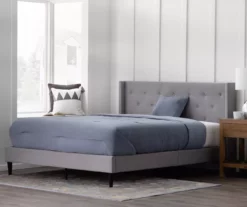 Brookside Isabelle Upholstered Wingback Bed -Storage supplies store 810547604 810547608 810547627 810547612 5 1