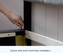 Brookside Cara Square Tufted Platform Bed -Storage supplies store 810547641 810547646 810547656 810547651 6