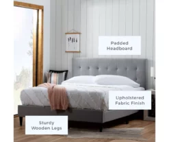 Brookside Cara Square Tufted Platform Bed -Storage supplies store 810547644 810547649 810547659 810547654 2