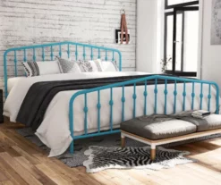 Navogratz Bushwick Metal Bed -Storage supplies store 810548780 1