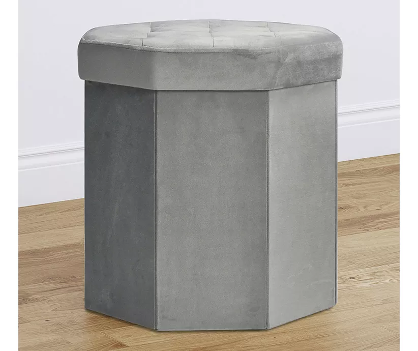 Real Living Geometric Storage Ottoman 5 Real Living Geometric Storage Ottoman - Image 3