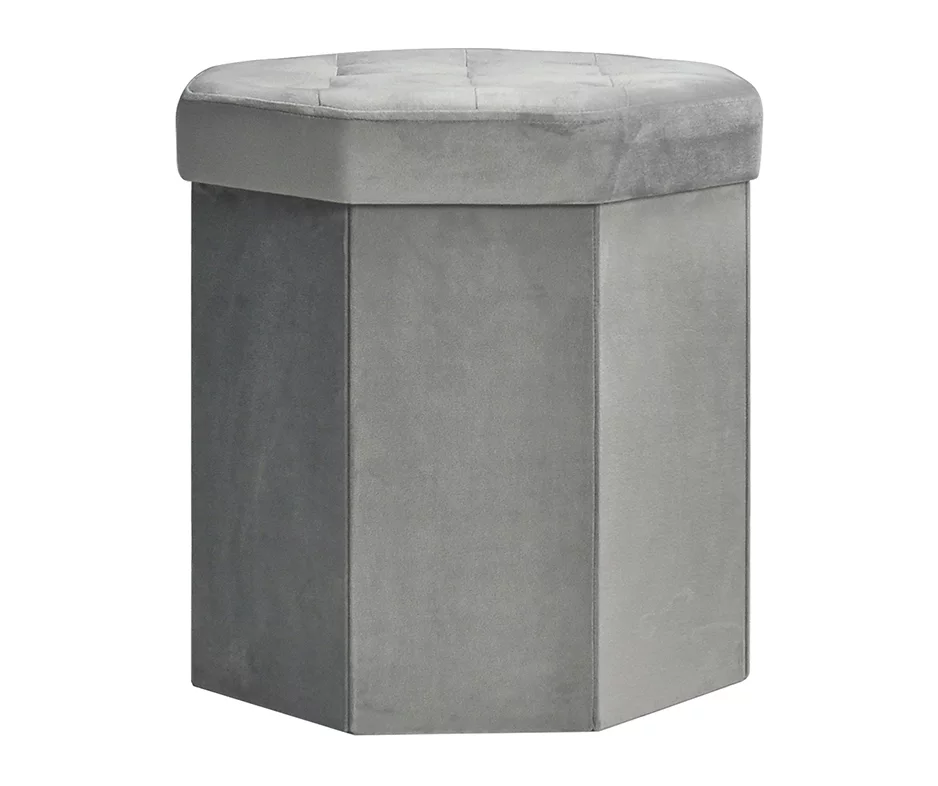 Real Living Geometric Storage Ottoman 3 Real Living Geometric Storage Ottoman