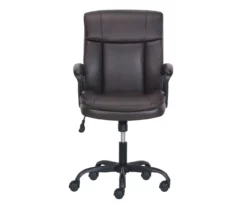 Real Living Faux Leather Office Chair -Storage supplies store 810559968 21