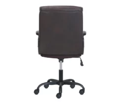 Real Living Faux Leather Office Chair -Storage supplies store 810559968 4