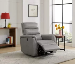 Real Living Faux Leather Power Recliner 9 Real Living Faux Leather Power Recliner -Storage supplies store 810568024 2